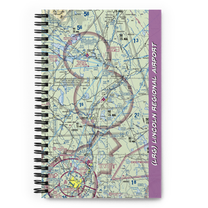 Lincoln Regional Airport (LRG) VFR Sectional Notebook