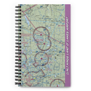 Kings Land O' Lakes Airport (LNL) VFR Sectional Notebook