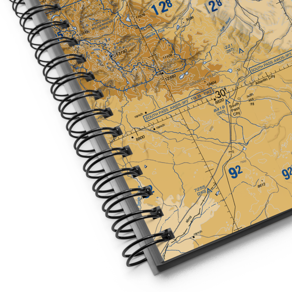 Hunt Field (LND) VFR Sectional Notebook 