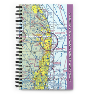 Palm Beach County Park Airport (LNA) VFR Sectional Notebook
