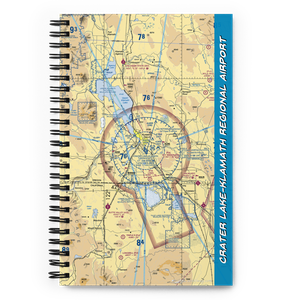 Crater Lake-Klamath Regional Airport (LMT) VFR Sectional Notebook