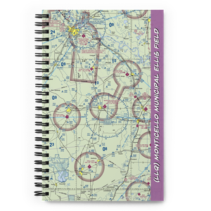Monticello Municipal Ellis Field (LLQ) VFR Sectional Notebook