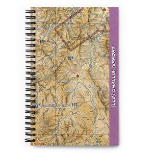 Challis Airport (LLJ) VFR Sectional Notebook