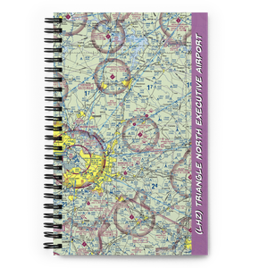 Triangle North Executive Airport (LHZ) VFR Sectional Notebook