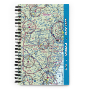 Wright AAF (Fort Stewart)/Midcoast Regional Airport (LHW) VFR Sectional Notebook