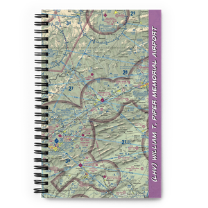 William T. Piper Memorial Airport (LHV) VFR Sectional Notebook