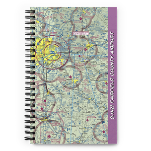 Fairfield County Airport (LHQ) VFR Sectional Notebook