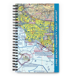 Long Beach /Daugherty Field/ Airport (LGB) VFR Sectional Notebook