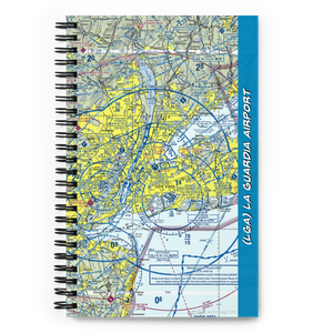 La Guardia Airport (LGA) VFR Sectional Notebook
