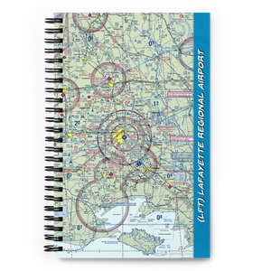 Lafayette Regional Airport (LFT) VFR Sectional Notebook