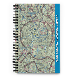 Lebanon Municipal Airport (LEB) VFR Sectional Notebook