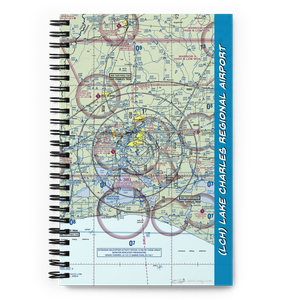 Lake Charles Regional Airport (LCH) VFR Sectional Notebook
