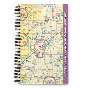 Liberal Mid-America Regional Airport (LBL) VFR Sectional Notebook
