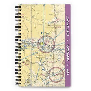 North Platte Regional Airport Lee Bird Field (LBF) VFR Sectional Notebook