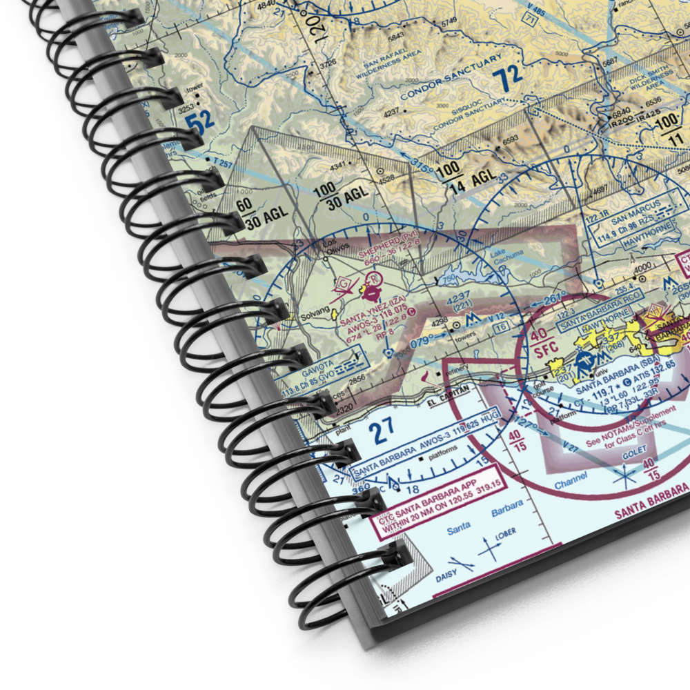 New Cuyama Airport (L88) VFR Sectional Notebook 