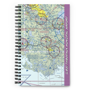 Thibodaux Municipal Airport (L83) VFR Sectional Notebook
