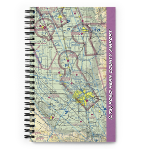 Poso Kern County Airport (L73) VFR Sectional Notebook