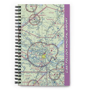 Pollock Municipal Airport (L66) VFR Sectional Notebook
