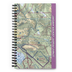 Desert Center Airport (CN64) VFR Sectional Notebook
