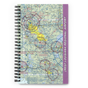 Louisiana Regional Airport (REG) VFR Sectional Notebook