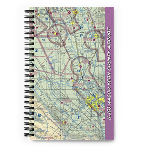 Wasco Kern County Airport (L19) VFR Sectional Notebook