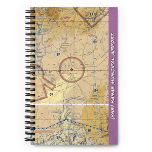 Kanab Municipal Airport (KNB) VFR Sectional Notebook