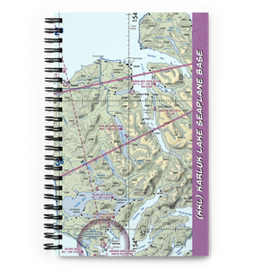 Karluk Lake Seaplane Base (KKL) VFR Sectional Notebook