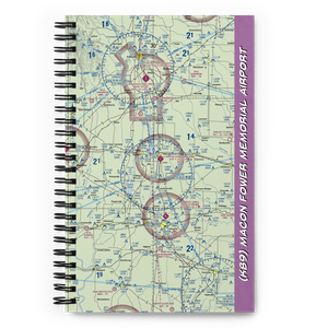 Macon Fower Memorial Airport (K89) VFR Sectional Notebook