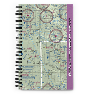 Sabetha Municipal Airport (K83) VFR Sectional Notebook