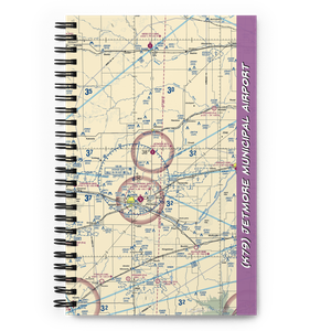 Jetmore Municipal Airport (K79) VFR Sectional Notebook