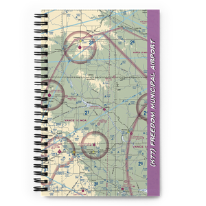 Freedom Municipal Airport (K77) VFR Sectional Notebook