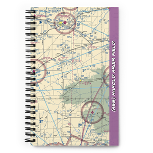 Harold Krier Field (K58) VFR Sectional Notebook