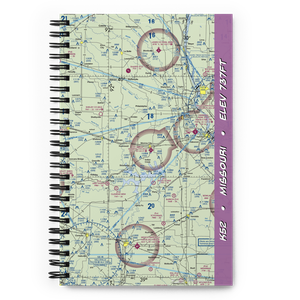 Cpt Ben Smith Airfield - Monroe City Airport (K52) VFR Sectional Notebook