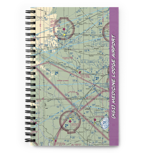 Medicine Lodge Airport (K51) VFR Sectional Notebook