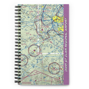 St Clair Regional Airport (K39) VFR Sectional Notebook