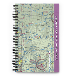 Albany Municipal Airport (K19) VFR Sectional Notebook