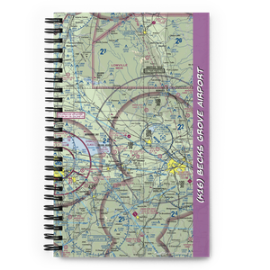 Becks Grove Airport (K16) VFR Sectional Notebook