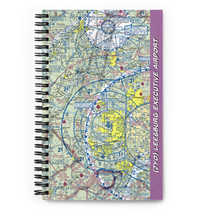 Leesburg Executive Airport (JYO) VFR Sectional Notebook