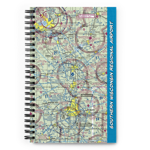 Southern Wisconsin Regional Airport (JVL) VFR Sectional Notebook