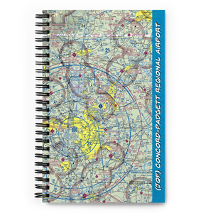 Concord-Padgett Regional Airport (JQF) VFR Sectional Notebook