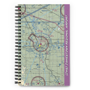 Jamestown Regional Airport (JMS) VFR Sectional Notebook