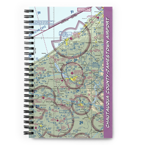 Chautauqua County-Jamestown Airport (JHW) VFR Sectional Notebook
