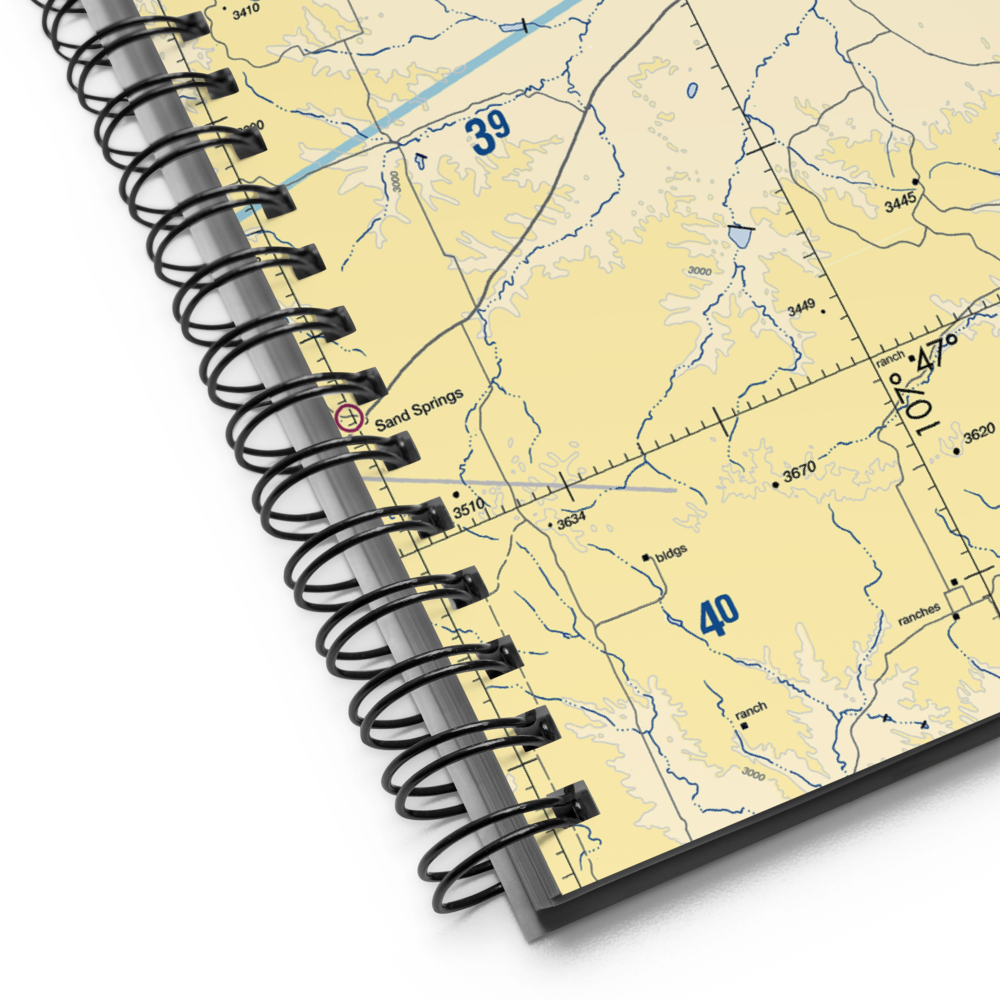 Jordan Airport (JDN) VFR Sectional Notebook 