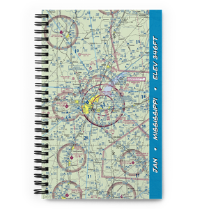 Jackson-Medgar Wiley Evers International Airport (JAN) VFR Sectional Notebook