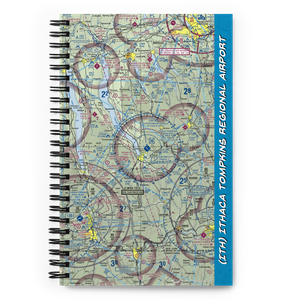 Ithaca Tompkins Regional Airport (ITH) VFR Sectional Notebook