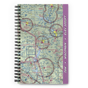 Alexander Field South Wood County Airport (ISW) VFR Sectional Notebook