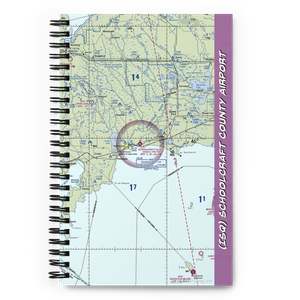 Schoolcraft County Airport (ISQ) VFR Sectional Notebook