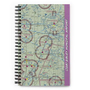 Sibley Municipal Airport (ISB) VFR Sectional Notebook