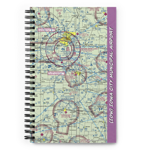 Iowa City Municipal Airport (IOW) VFR Sectional Notebook