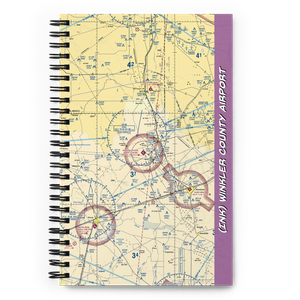 Winkler County Airport (INK) VFR Sectional Notebook